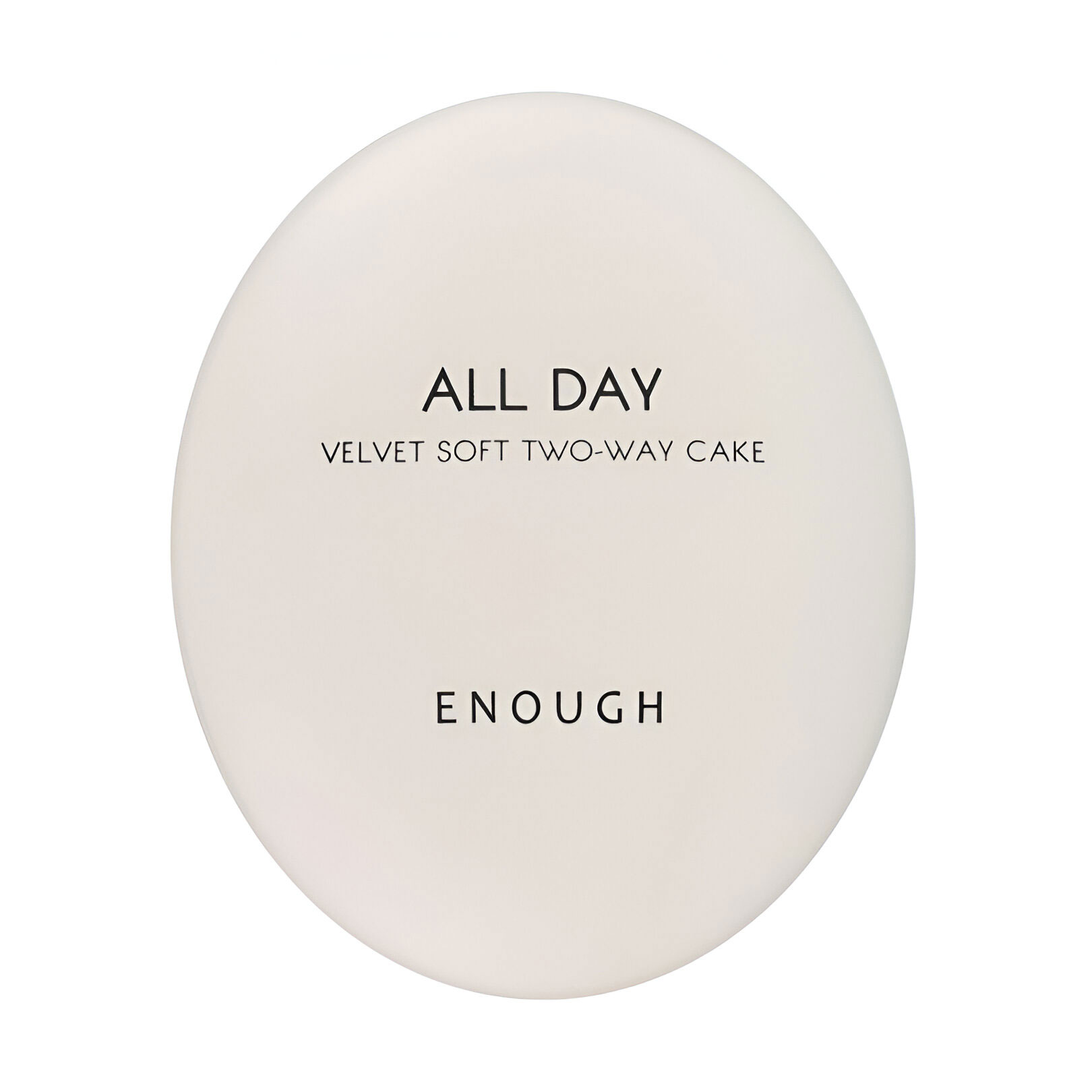 Компактна пудра для обличчя Enough All Day Velvet Soft Two-Way Cake SPF 28 PA++ зі змінним блоком, 21 Clear Beige, 2*12 г